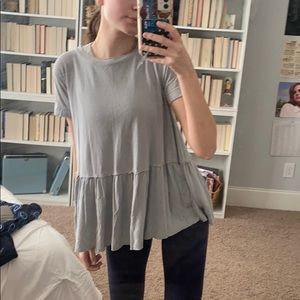 urban outfitters babydoll tee